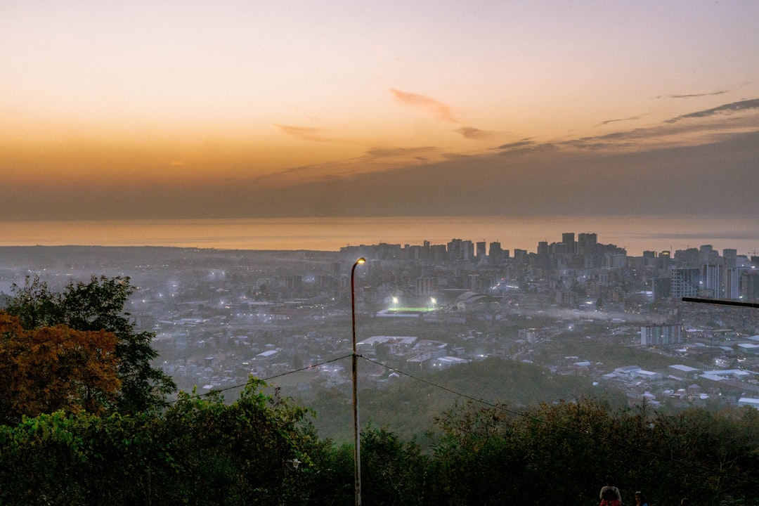 Batum Bulvarı ve modern mimari